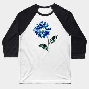 Neon Flower Baseball T-Shirt